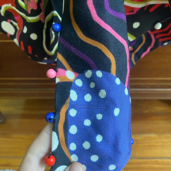 RARE NWT FARM Rio Under the sea front knot shorts - Picture 9 of 14